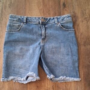 Cat & Jack Girls Ultimate Stretch Midi Jean Shorts